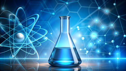 Abstract Chemistry: Exploring Molecular Worlds. Perfect for: Science events, educational materials, technology presentations, chemistry textbooks.