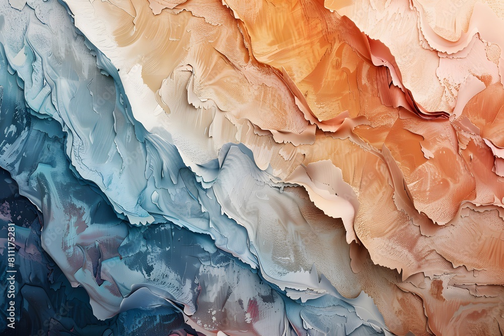 Aufkleber grainy textures meet smooth gradients in a mesmerizing display of creativity, blending effortlessly 