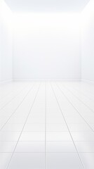  a 3D rendering of a white room