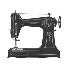 Silhouette sewing machine black color only