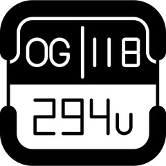 Oganesson Periodic Table Element Icon