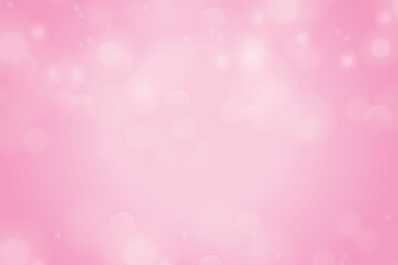 Gradient Baby Pink Background With Bokeh Effect
