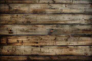 Naklejka premium An old dilapidated wooden house wall.