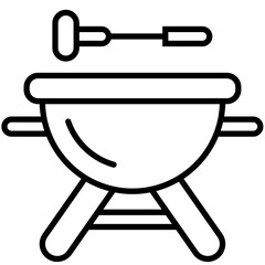 Summer Vacation Outline Icon Pack