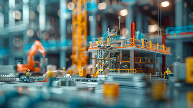 Professional Risk Management Conference in Construction Industry with Safety Compliance and Project Risk Strategies as Key Focus   Photo Realistic Concept for Adobe Stock