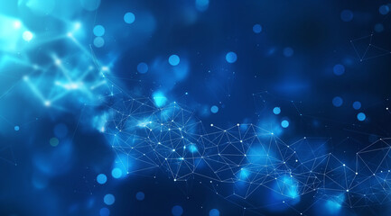 Background with particles abstract design for technology or business presentation.