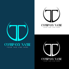 T letter logo design