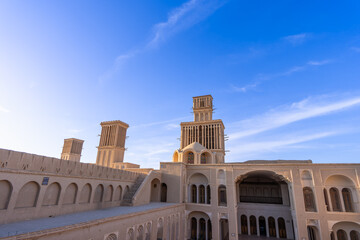 The traditional Wind Tower towers over Yazd's skyline and is a fine example of Persian...