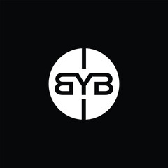 BYB Letter Logo Design, Inspiration for a Unique Identity. Modern Elegance and Creative Design. Watermark Your Success with the Striking this Logo