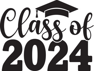 Graduation typography clip art design on plain white transparent isolated background for card, shirt, hoodie, sweatshirt, apparel, tag, mug, icon, poster or badge