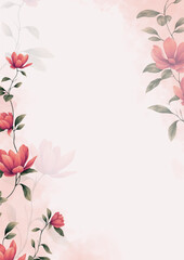 flower background for wedding card and others