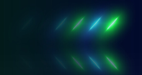 Neon stripes futuristic retro style technology loop. Diagonal laser beams glowing connection cyber floor reflective vibrant trendy broadcast dynamic elegant high speed motion bg.