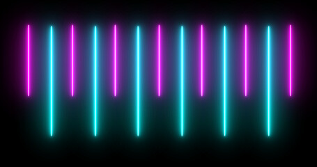 Moving up and down loading like an audio spectrum neon light beam bg. Cyber floor vj loop vibrant spectrum shiny music galaxy concert hall atmosphere abstract podcast broadcasting bg pulse trendy