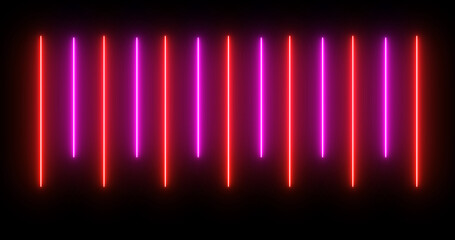 Moving up and down loading like an audio spectrum neon light beam bg. Cyber floor vj loop vibrant spectrum shiny music galaxy concert hall atmosphere abstract podcast broadcasting bg pulse trendy