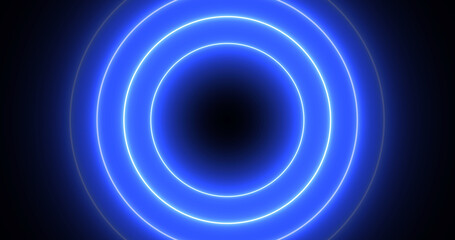 Retro style award show presenting ceremony loading circle bomb bg. Futuristic high technological interface UI UX design swirl big data cyberspace tech curve media flow circulation media footage.