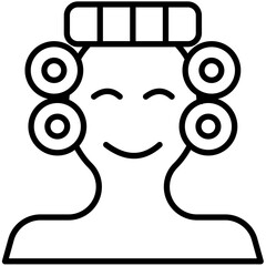 Beauty Salon Outline Icon Pack