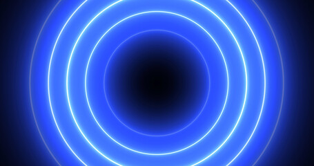 Retro style award show presenting ceremony loading circle bomb bg. Futuristic high technological interface UI UX design swirl big data cyberspace tech curve media flow circulation media footage.