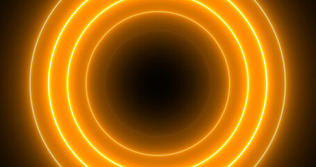 Retro style award show presenting ceremony loading circle bomb bg. Futuristic high technological interface UI UX design swirl big data cyberspace tech curve media flow circulation media footage.