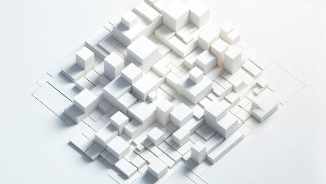 abstract background with squares