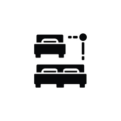 Set of outline Hotel and Restaurant icons. Editable stroke thin line icons bundle. Vector illustration
