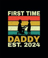 Happy Father's Day  T-shirt Design 2024, Dad T-shirt Design