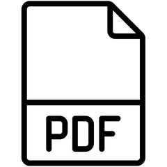 Files and Folders Outline Icon Pack