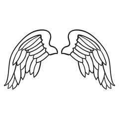 Angel wings, in loving memory, memorial day
