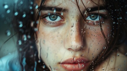 A powerful representation of teenage depression and self-harm, highlighting the critical mental health issues faced by adolescents in todays society.