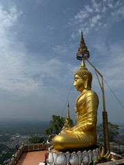 Big buddha statue at Wat Tham Suea, Krabi