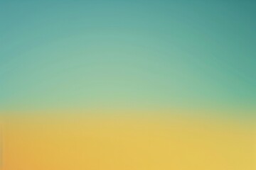 Naklejka premium Soft gradient background with a blend of warm yellow and cool teal