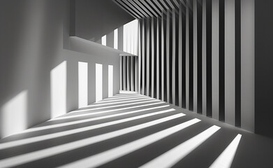 Shadows and Geometry: Interplay of Light in Minimalism