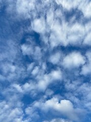 blue sky with clouds
