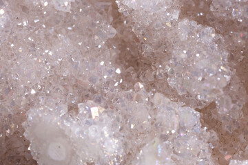 Brilliant Precious stones. Mineral crystals in the natural environment. Texture of precious and...