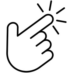 Mouse Cursor Outline Icon Pack