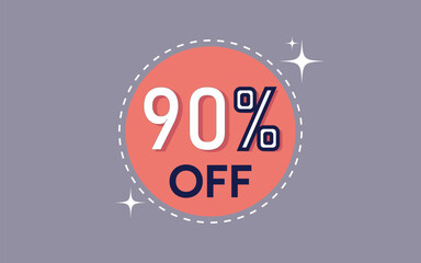 90 percent discount off illustration offer