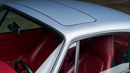 Drivers seat in a car