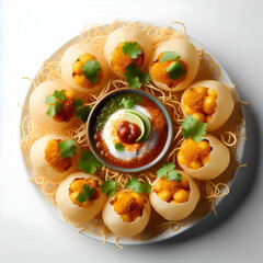 Highlight the diverse and flavorful street food culture in india featuring items like chaat ar c