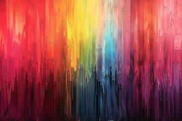 Abstract rainbow background with some smooth lines in it (see portfolio for more in this series)