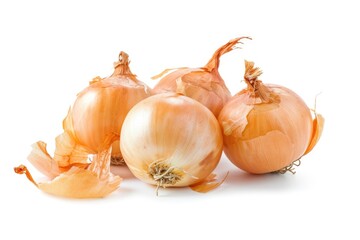 Fresh and Sweet Vidalia Onion Isolated on White Background for Culinary Delights