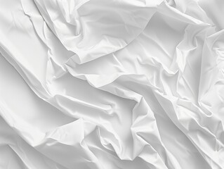 Fototapeta premium Modern white digital poster, presented as an unmarked canvas, providing a versatile background for digital creativity and advertising campaigns