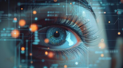 Concept visualising Contact information in a graphic way. Generative AI.