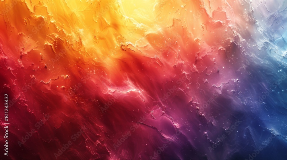 Poster vivid abstract color gradient background with fluid textures in high resolution