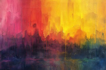 Abstract background, oil painting on canvas, multicolored background