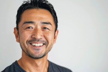 Obraz premium 40代の男性ポートレート（パパ活・富裕層・マッチングアプリ）