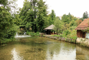 View in Rastoke, Croatia