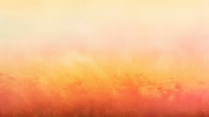 warm sunrise gradient with a grainy texture overlay, blending from peach to soft yellow, evoking a nostalgic early morning