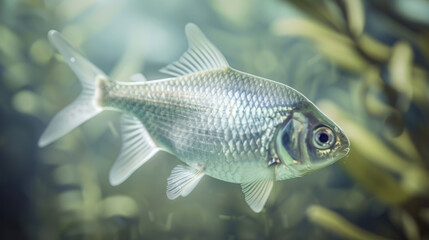 Fototapeta premium fish in clear water