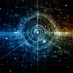 Fototapeta premium Internet technology. Global network connection concept. network connection background