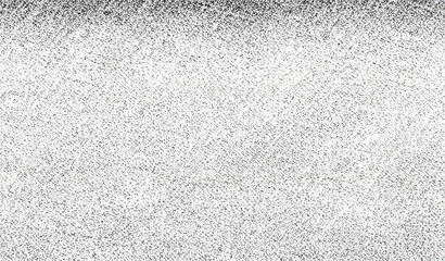 Abstract Grunge Texture Overlay, Halftone Urban Design in Black and White