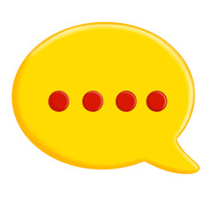 Chat icon. Speech bubble line art design. Different colors comment icons